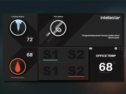 Smart Thermostat Dashboard